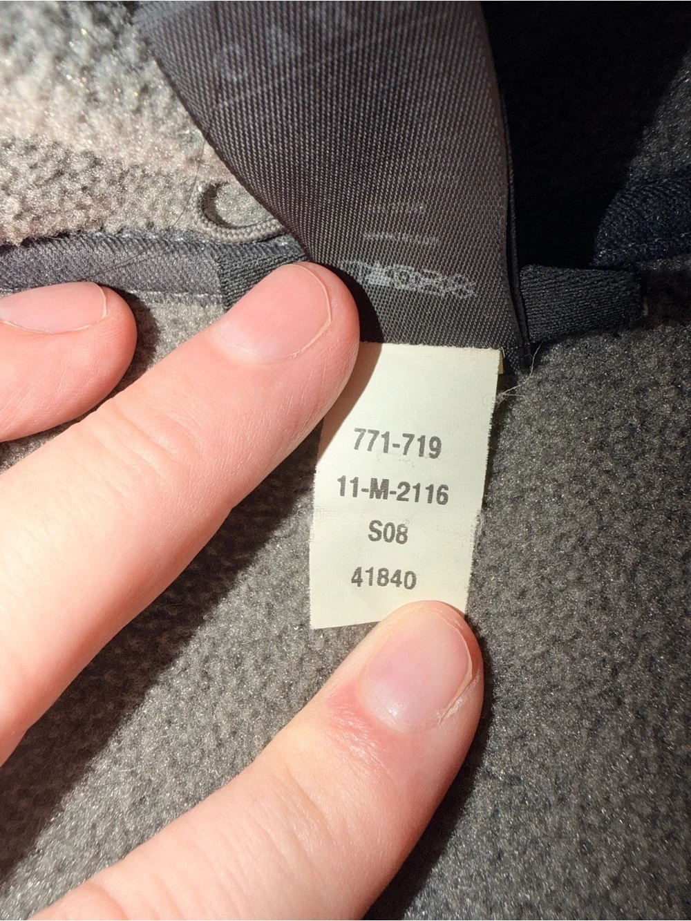 REI Men's Gray Fleece Vest - Full Zip